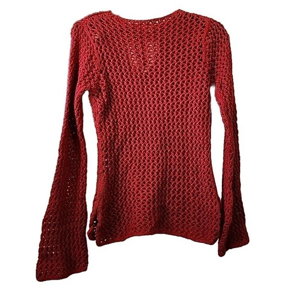 Old Navy sweater Maroon Size Small Cute Great Swimsuit Cover - Picture 11 of 12